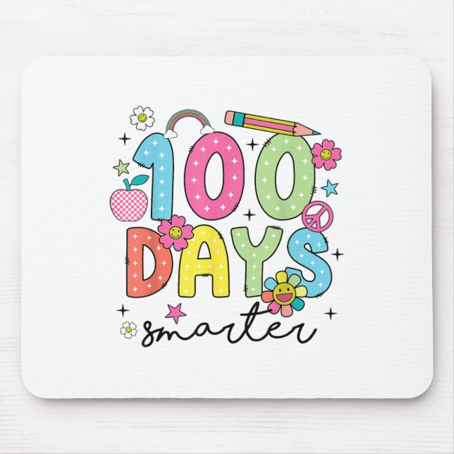 100 dagar Smartare Groovy 100-dagarsdag för skolfl Musmatta (Framsidan)