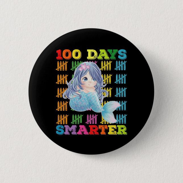 100 dagar smartare havsfröken 100:e skoldagen knapp (Framsida)