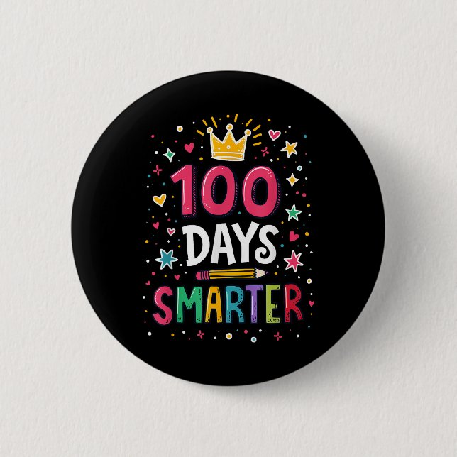 100 dagar Smartare lärare 100 dagar för skolbarn Knapp (Framsida)