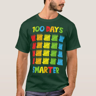 100 dagar Smartare lärare Barn 100 dagar T Shirt