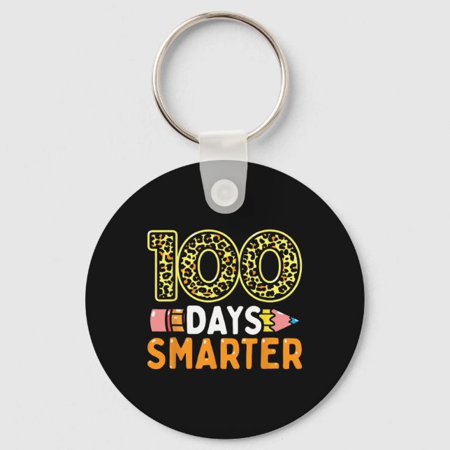 100 dagar Smartare lärare eller 100 dagar Student Nyckelring (Framsida)