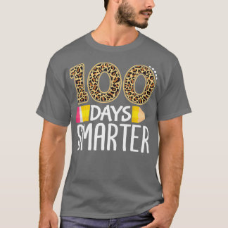 100 dagar Smartare lärare eller 100 dagar Student T Shirt