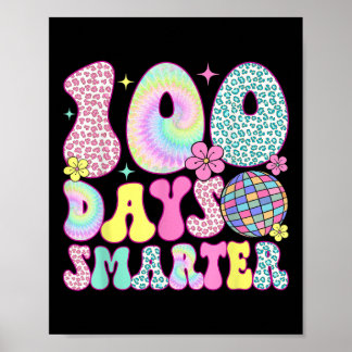 100 dagar Smartare Lycklig 100 dagar för skolbarn  Poster