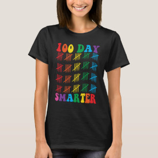 100 dagar Smartare Lycklig 100-dagarsdagen i Stude T Shirt