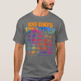 100 dagar Smartare Lycklig 100-dagarsdagen i Stude T Shirt