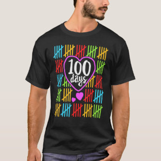 100 dagar Smartare Lycklig 100-dagarsdagen i Stude T Shirt