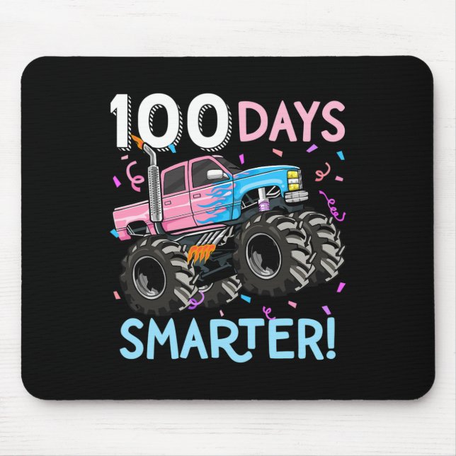 100 dagar Smartare måndag Lastbil 100 skoldag Musmatta (Framsidan)