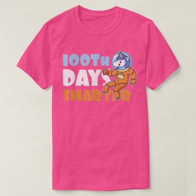100 dagar smartare med en enhetlig majs för astron t shirt (Design framsida)
