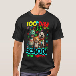 100 dagar smartare med mina bästa vänner Tee. T-sh T Shirt