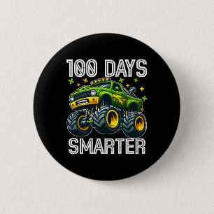 100 dagar Smartare Monster Lastbil 100 dagar i sko Knapp