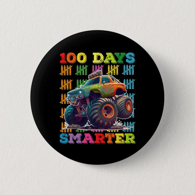 100 dagar smartare Monster Truck 100-årsjubileum s Knapp (Framsida)