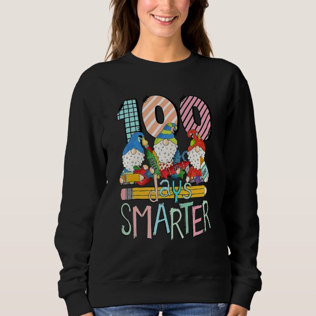 100 dagar Smartare nome - 100-dagarsdag i skolan 2 T Shirt (Framsida)