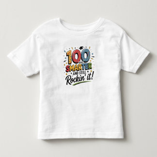 100 dagar smartare och fortfarande rockar det t shirt