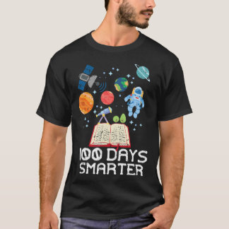 100 dagar Smartare rymdaut 100 dagars skola T Shirt