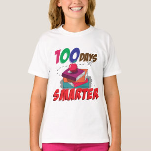 100 dagar smartare Shirt 100 skoldagar per skola T