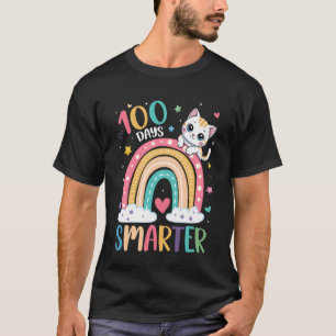 100 dagar smartare skjortor flickor kattunge katt t shirt