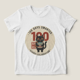 100 dagar smartare Söt 100-årsjubileum för skolan T Shirt