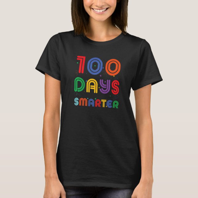 100 dagar smartare t shirt (Framsida)