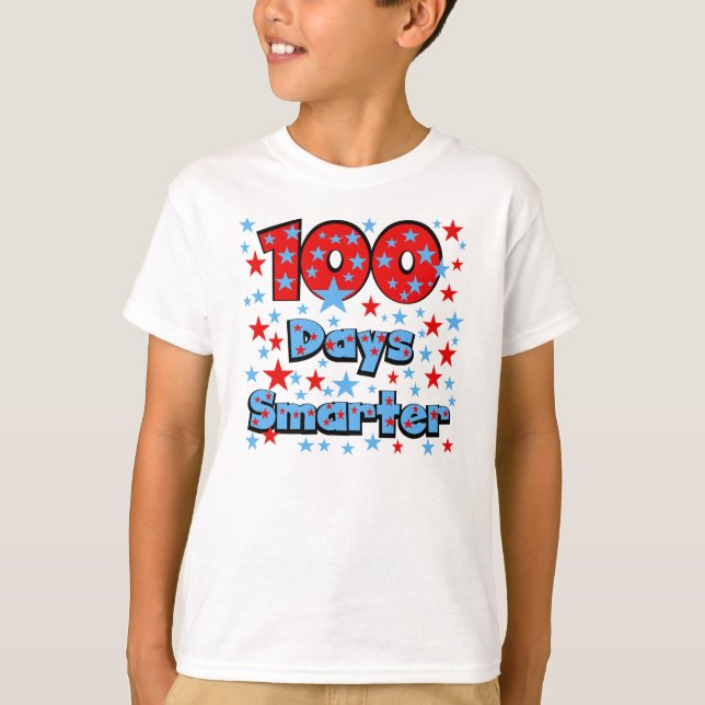 100 dagar smartare t-shirt (Framsida)