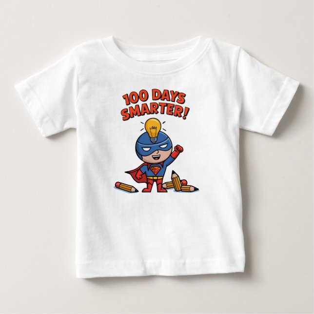 100 dagar smartare t shirt (Framsida)