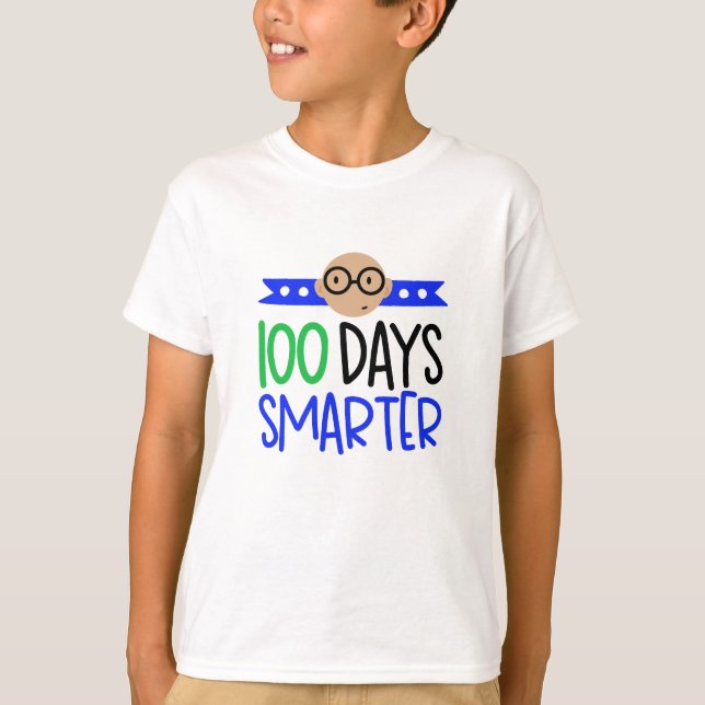 100 dagar smartare t shirt (Framsida)