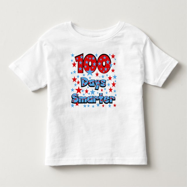 100 dagar smartare t shirt (Framsida)