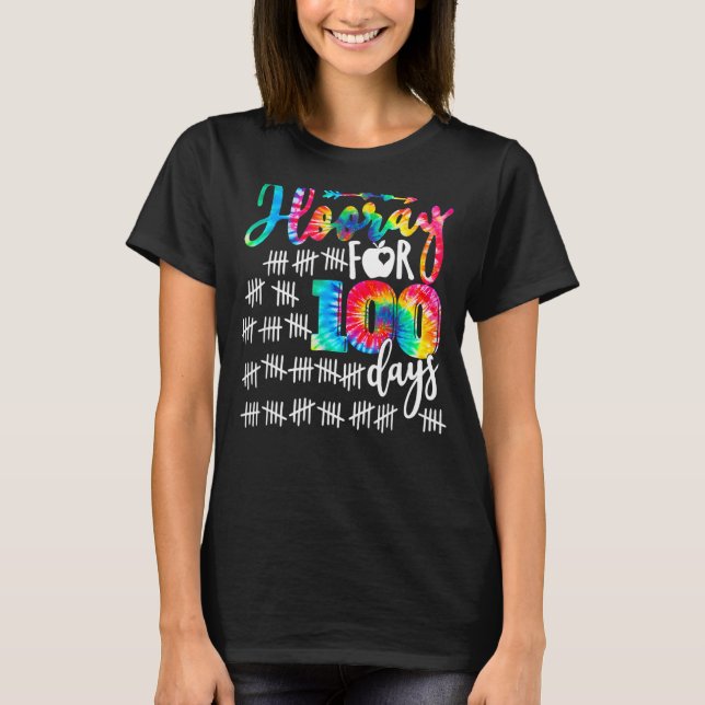100 dagar Smartare tid, 100 dagar med skollektiv T Shirt (Framsida)