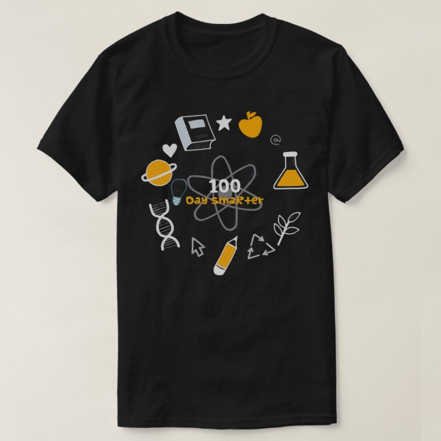 100 DAGAR SMARTER 52 T SHIRT (Design framsida)