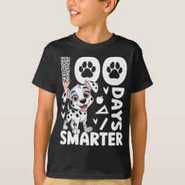 100 dagar Smarter Dalmatian Firande design T Shirt