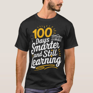 100 dagar Smarter Funny Monster 100 dagar i skolan T Shirt