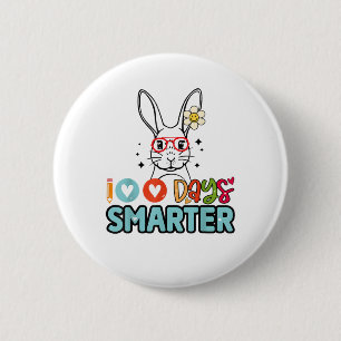 100 dagar Smarter Girls Cute Bunny 100-dagarsdag i Knapp