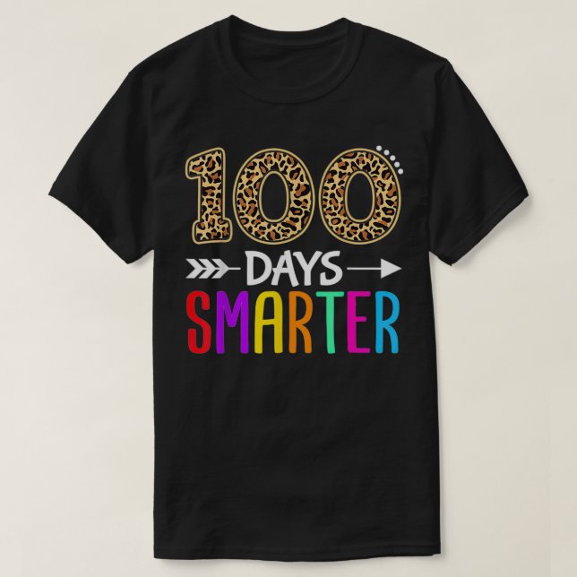 100 dagar Smarter Kindergarten Child 100-dagars T Shirt (Design framsida)