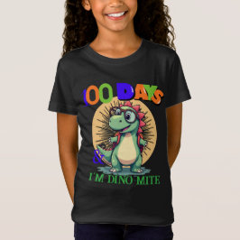 100 dagar Smarter och Dino-Mite! | Funny School T Shirt