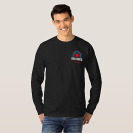 100 dagar Smarter Rainbow Funny 100 skoldag T Shirt