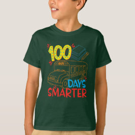 100 DAGAR SMARTER SCHOOL BUSS T-Shirt