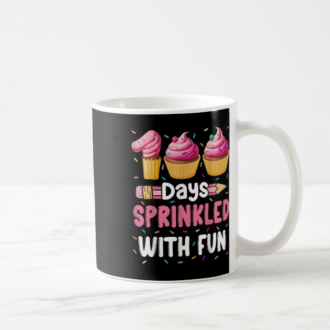 100 dagar Sprinklad med Roligt Cupkaka 100:e dagen Kaffemugg (Höger)