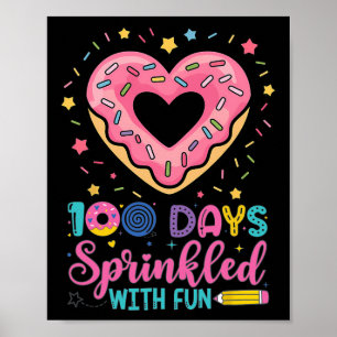 100 dagar Sprinklad med Roligt Cupkaka 100:e dagen Poster