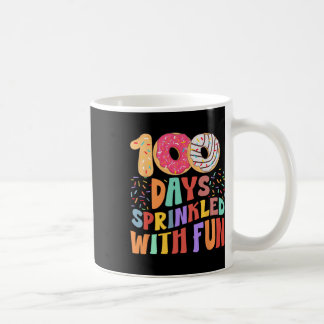 100 dagar Sprinklad med Roligt Donut funny 100 dag Kaffemugg