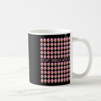 100 dagar sprinklad med Roligt Donuts 100 dagar Sm Kaffemugg