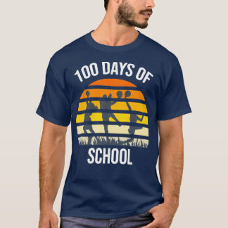 100 dagar Student Boys Girls basketboll 100 dagar T Shirt