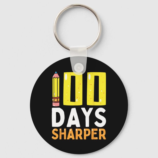 100 dagar Vassare 100 dagar för skollärarbarn Nyckelring (Framsida)
