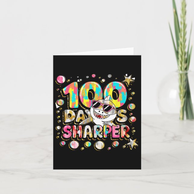 100 dagar Vassare Shark Brighter Smarter 100 dagar Kort (Framsida)