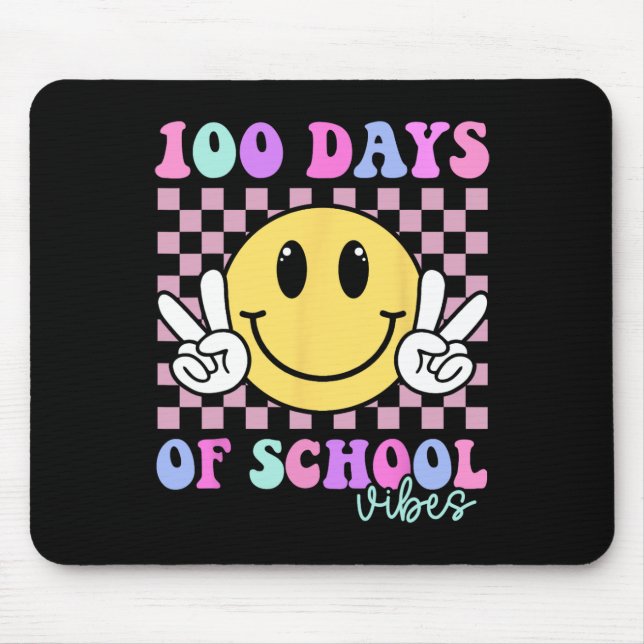 100 dagar Vibes Smile Teacher Boy Girl 100 Dag av Musmatta (Framsidan)