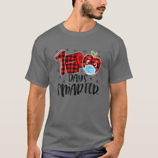 100 dagar Y'all Ansikte Mask Lycklig 100-dagars sk T Shirt