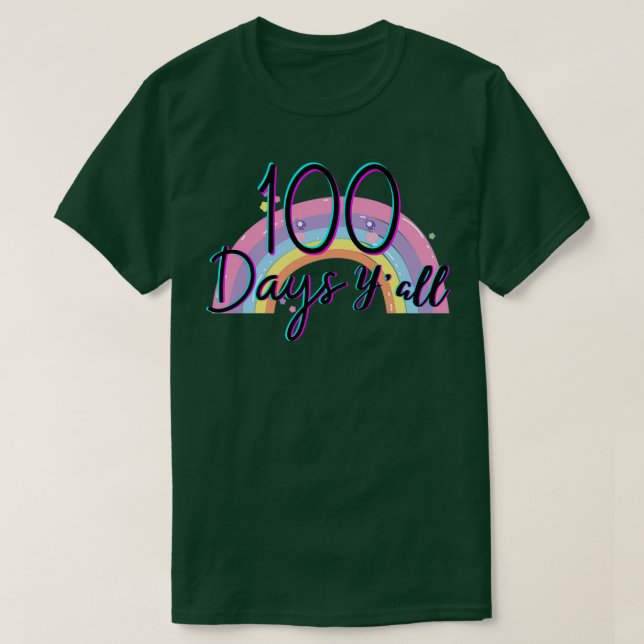100 dagar Yx27all 6 T Shirt (Design framsida)