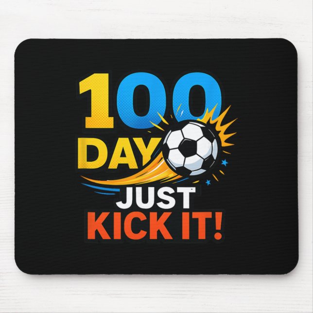 100-dagars bara kick it! Fotbolls firande  Musmatta (Framsidan)