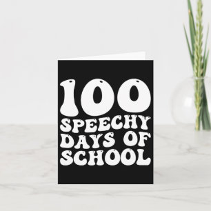 100 dagars behandling av Tal i Lycklig 100 dagar Kort