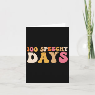 100 dagars behandling av Tal i Lycklig 100 dagar Kort