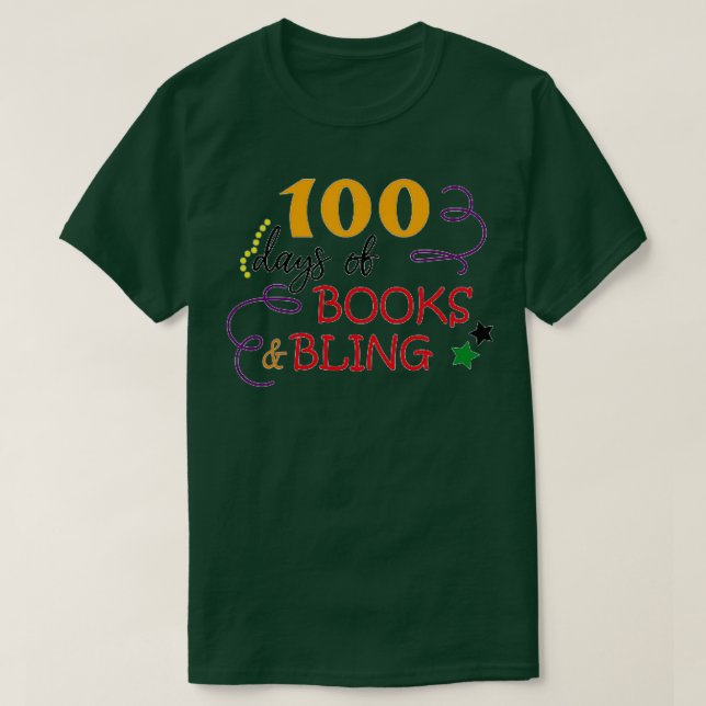 100 dagars eftergymnasial lärare 100 100 dagar o t shirt (Design framsida)