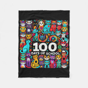 100 dagars enkel 100 dagars skollärartid fleecefilt